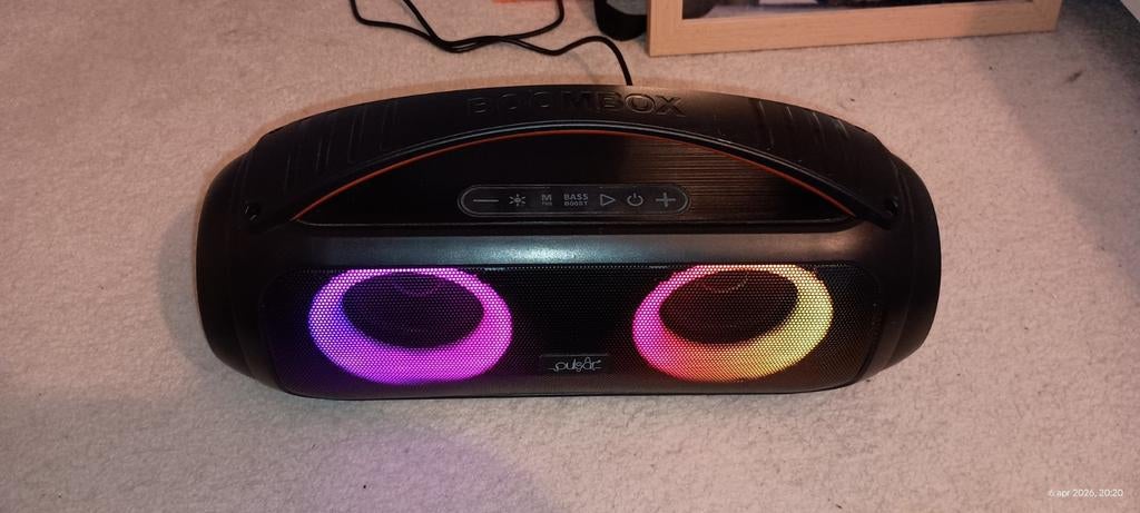 Pulsar Boombox speaker, Overige merken, Ophalen of Verzenden, Zo goed als nieuw, Minder dan 60 watt