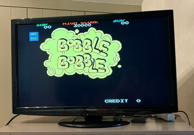 Bubble Bobble Arcade PCB - 2-Board Set - Werkend, getest!, Avontuur en Actie, Gebruikt, 2 spelers, Eén computer