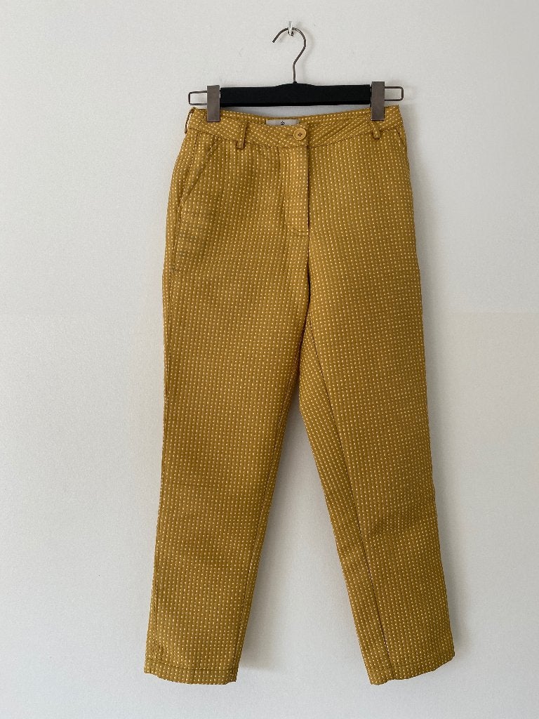 Essentiel Antwerp broek XS, Geel, Ophalen of Verzenden, Zo goed als nieuw, Maat 34 (XS) of kleiner