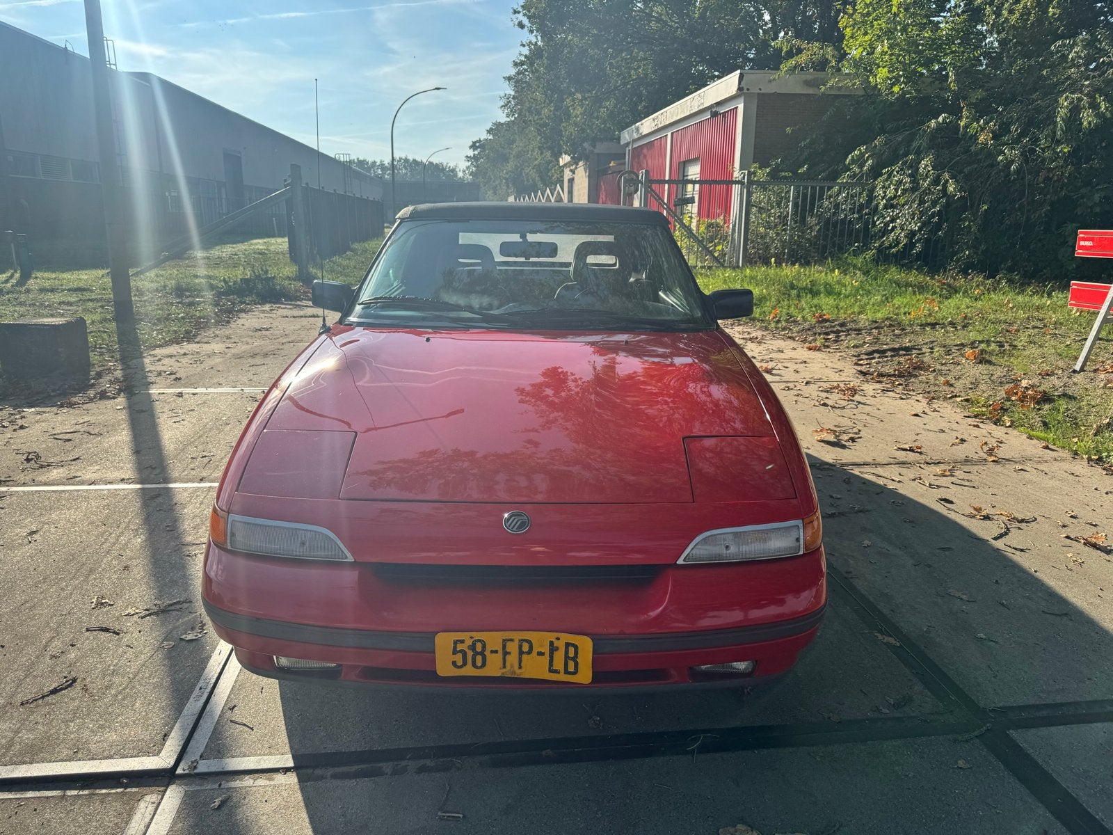 Mercury Capri 1.6 I U9 1991 Rood, foto 2