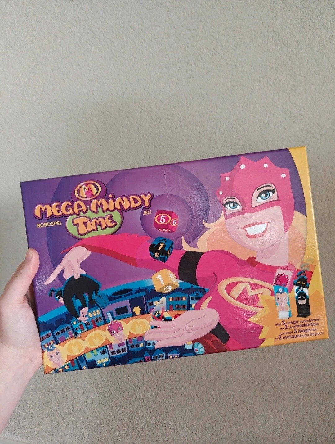 Mega Mindy Time Bordspel - Studio 100, Drie of vier spelers, Ophalen of Verzenden, Gebruikt, Studio 100
