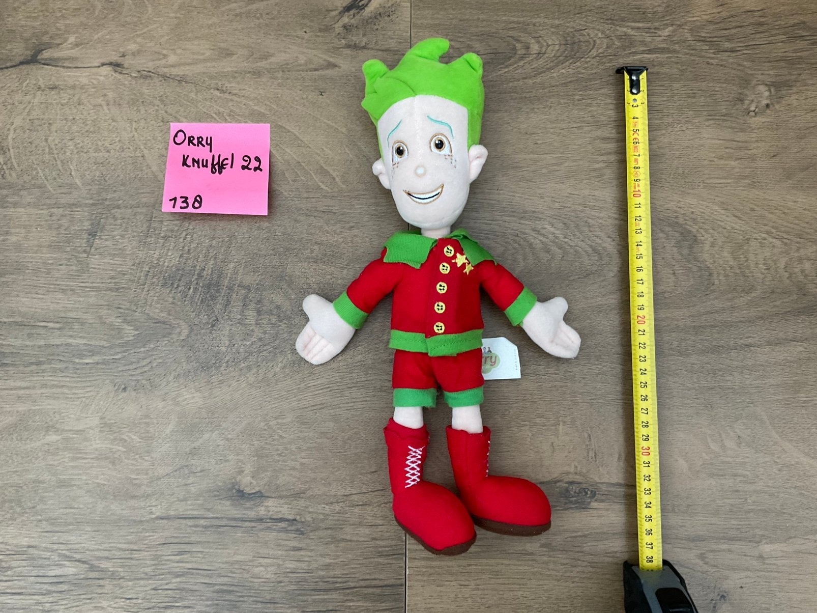 Zgan, niet kapot, Orry knuffel Landal Greenparks ca 30cm, Ophalen, Zo goed als nieuw, Overige typen