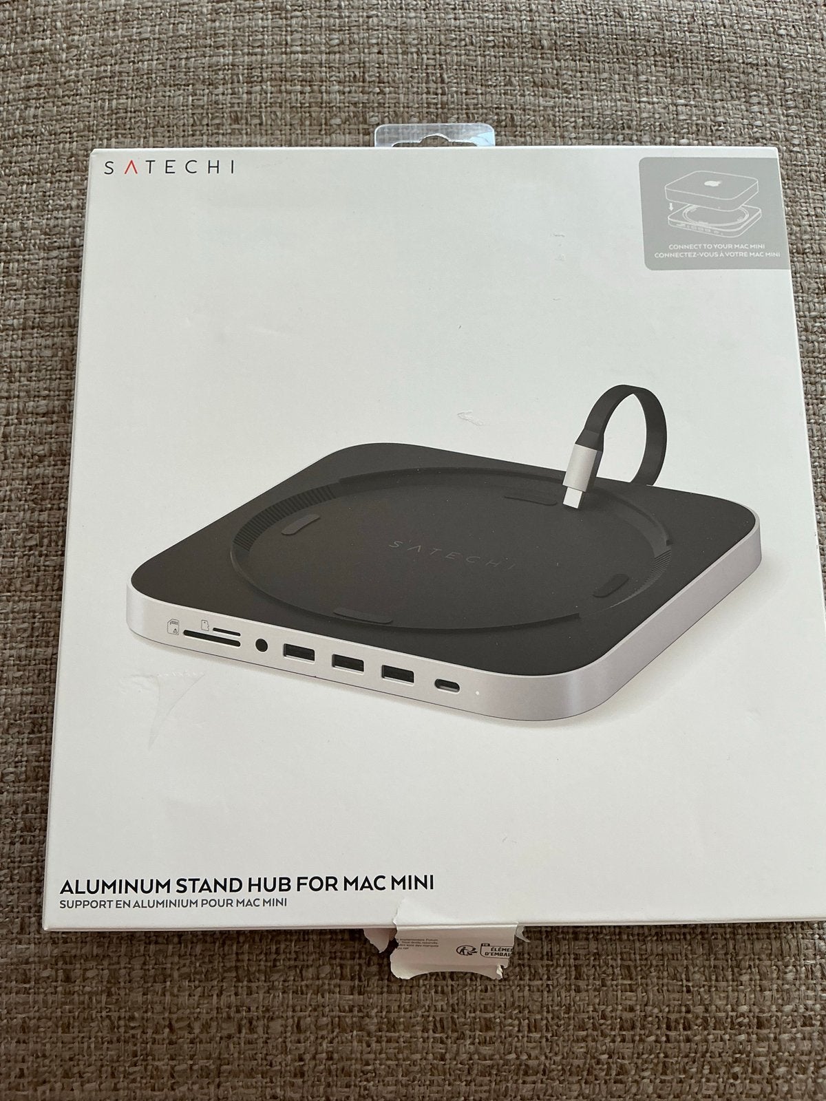 Satechi Aluminium Stand Hub voor Mac Mini - Nieuw, Ophalen of Verzenden, Nieuw