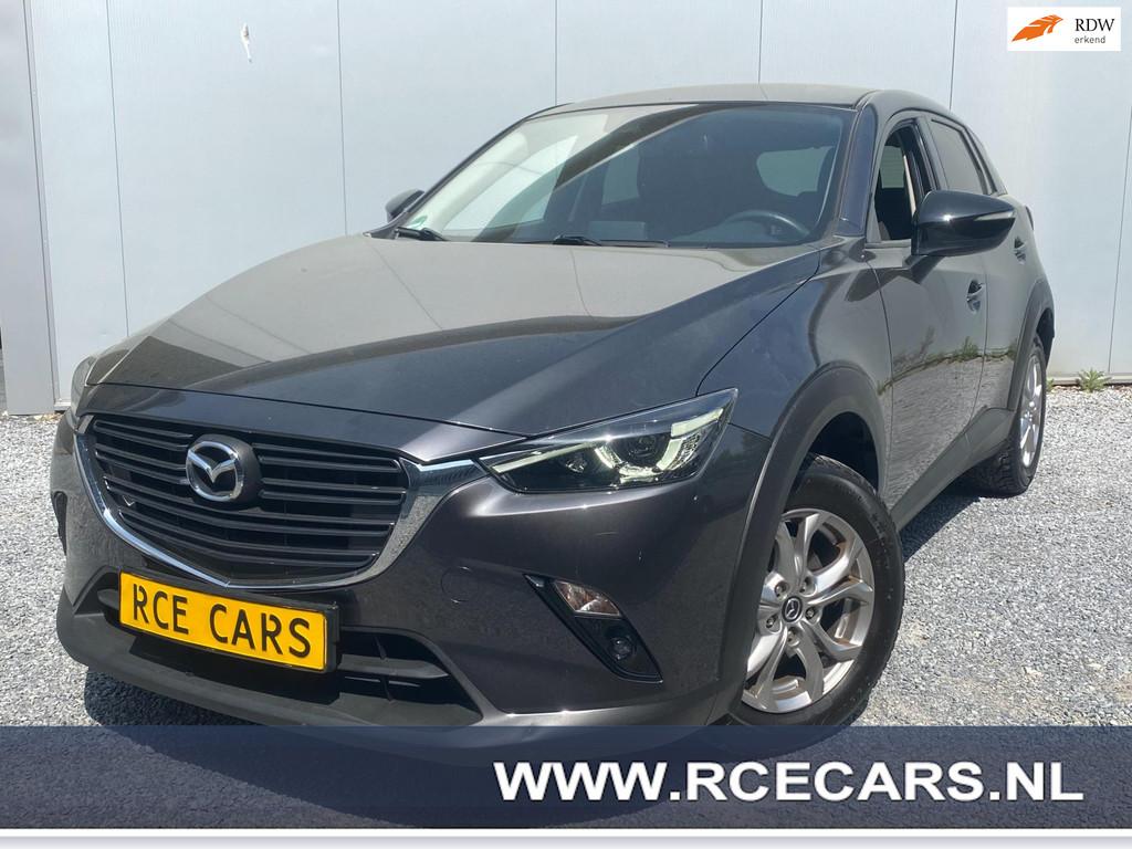 Mazda CX-3 2.0 SkyActiv-G 120 2WD |Carplay|Navigatie|Camera|, Auto's, Voorwielaandrijving, 1998 cc, Stof, Zwart