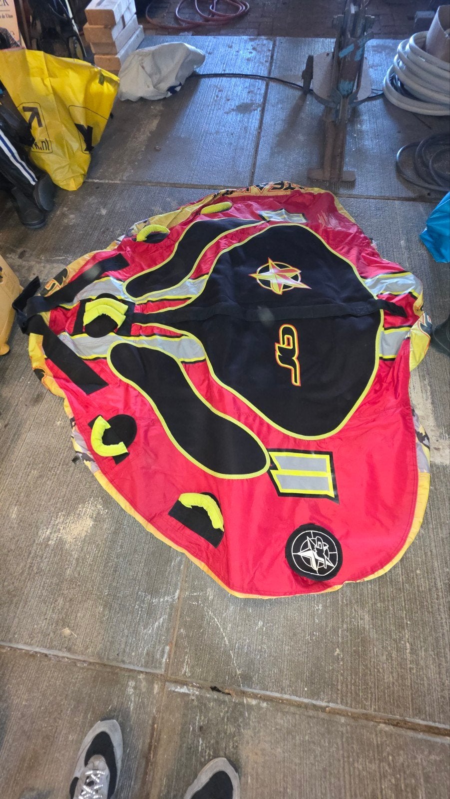 jobe stealth 2 band funtube voor achter boot of waterscooter, Ophalen, Gebruikt