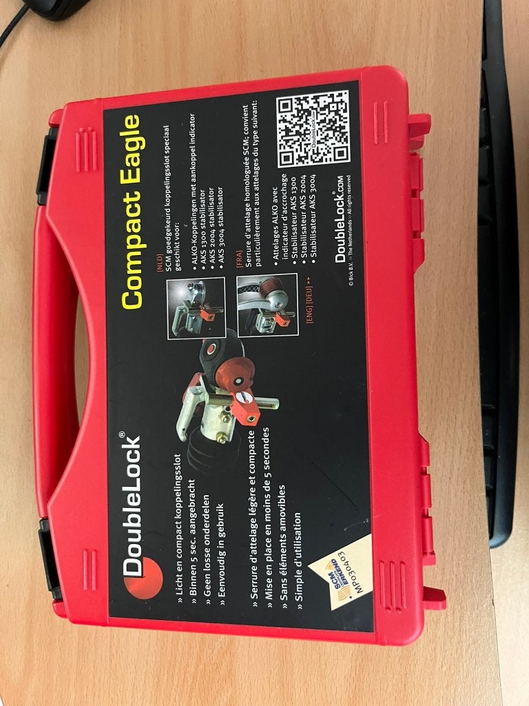 DoubleLock Compact Eagle SCM gekeurd koppelingsslot, Ophalen of Verzenden, Zo goed als nieuw