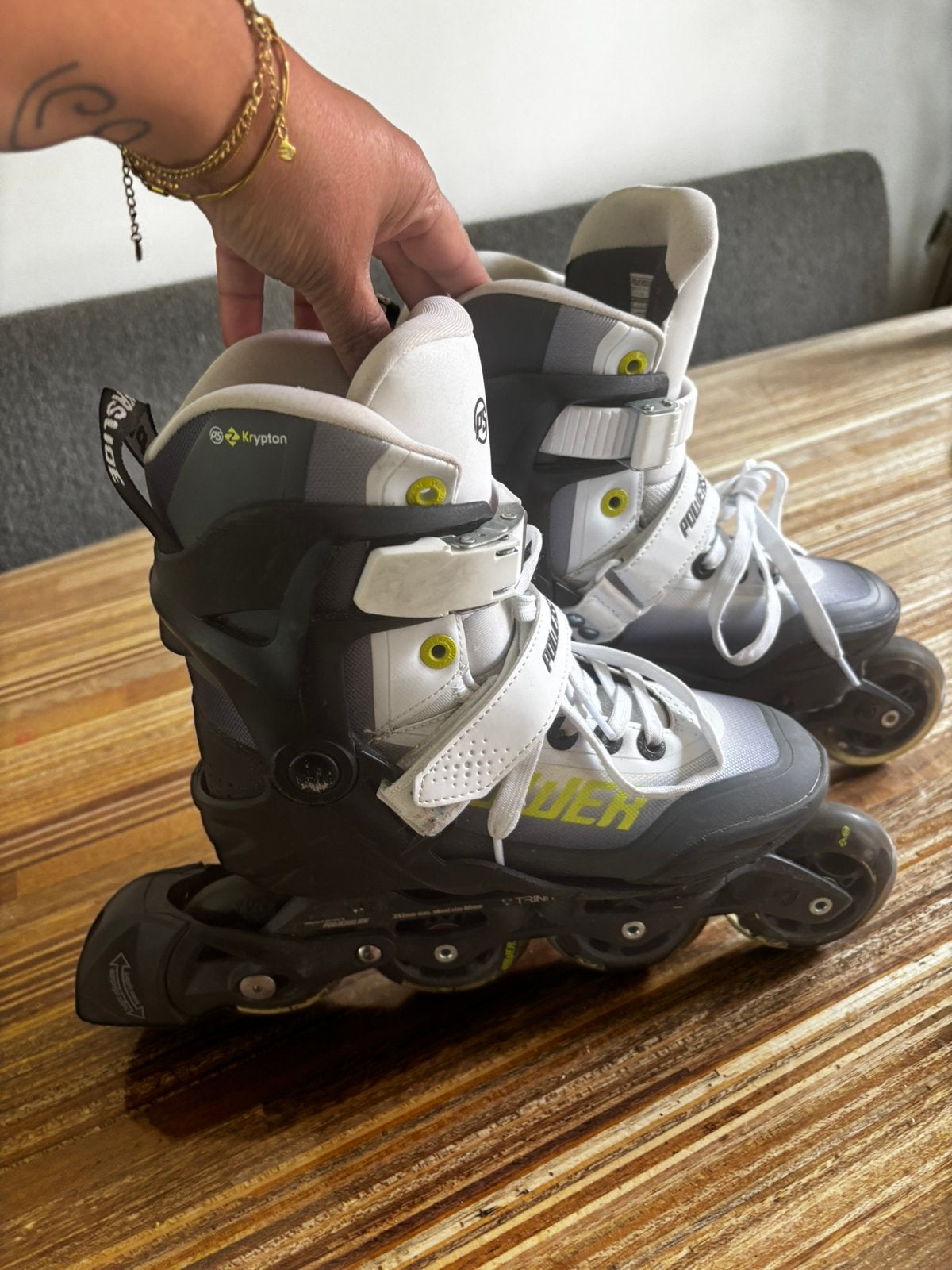 Powerslide Phuzion Krypton skeelers maat 36 zgan, Ophalen of Verzenden, Zo goed als nieuw, Inline skates 4 wielen, Powerslide