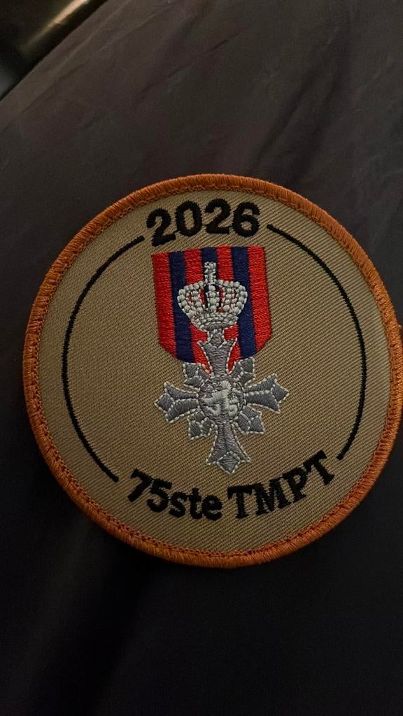 Groot embleem 75e TMPT 2026, Ophalen of Verzenden