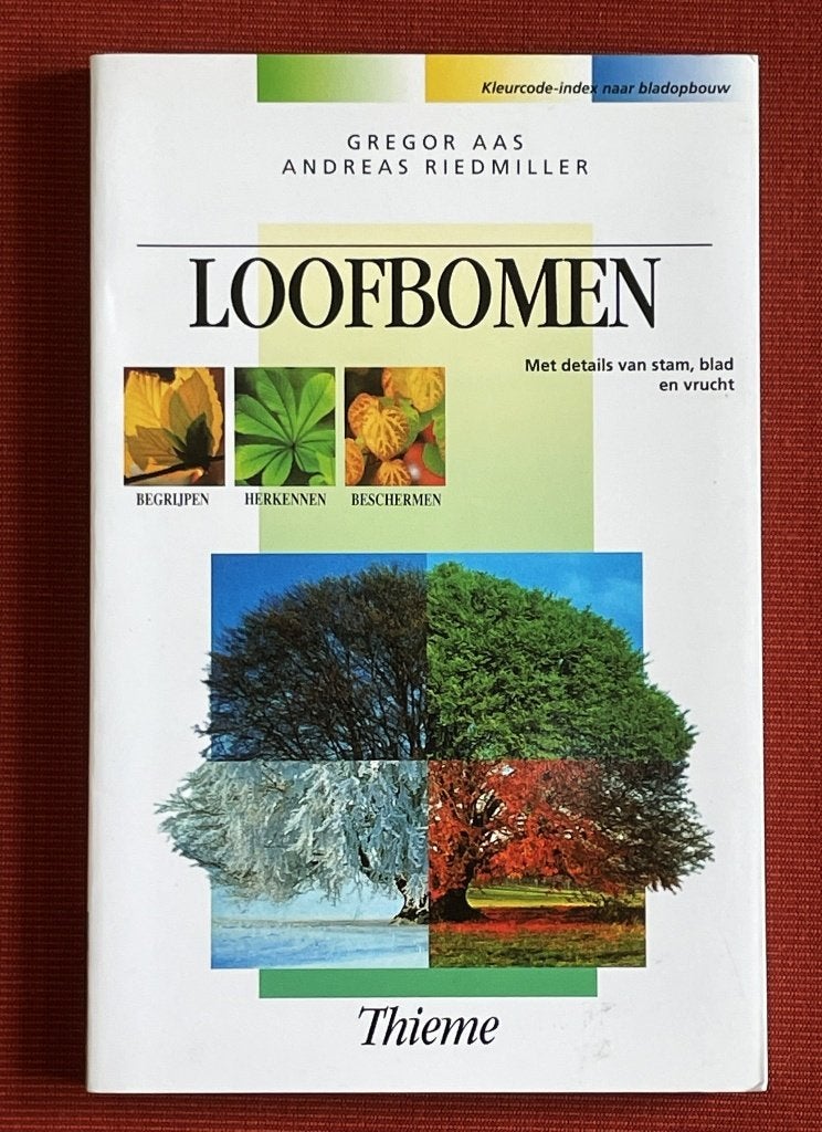 Loofbomen - met details van stam, blad en vrucht, Ophalen of Verzenden, Zo goed als nieuw, Gregor Aas, Andreas Riedmiller, Bloemen, Planten en Bomen