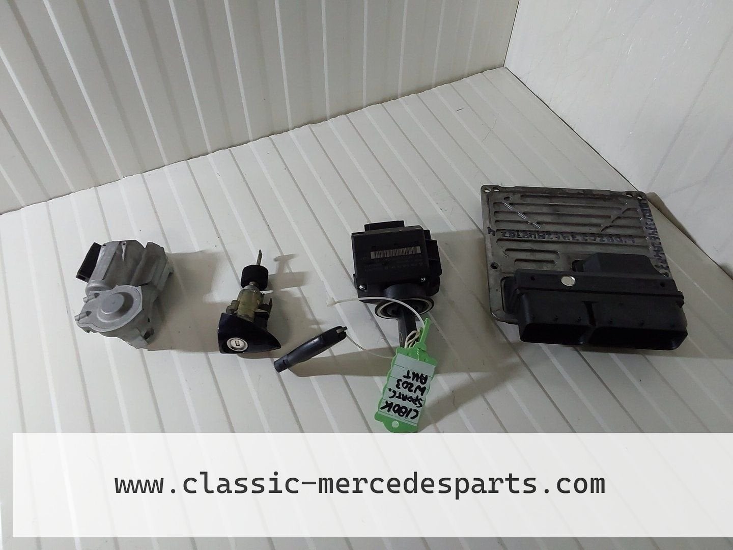 Contactslot set met ECU Mercedes C-klasse W203 Sportcoupe C1, Auto-onderdelen, Gebruikt, -, Ophalen of Verzenden, -
