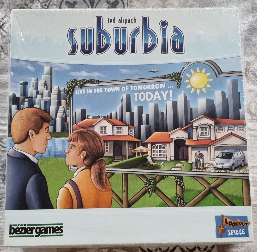 Suburbia, Een of twee spelers, Ophalen of Verzenden, Zo goed als nieuw, Lookout Games