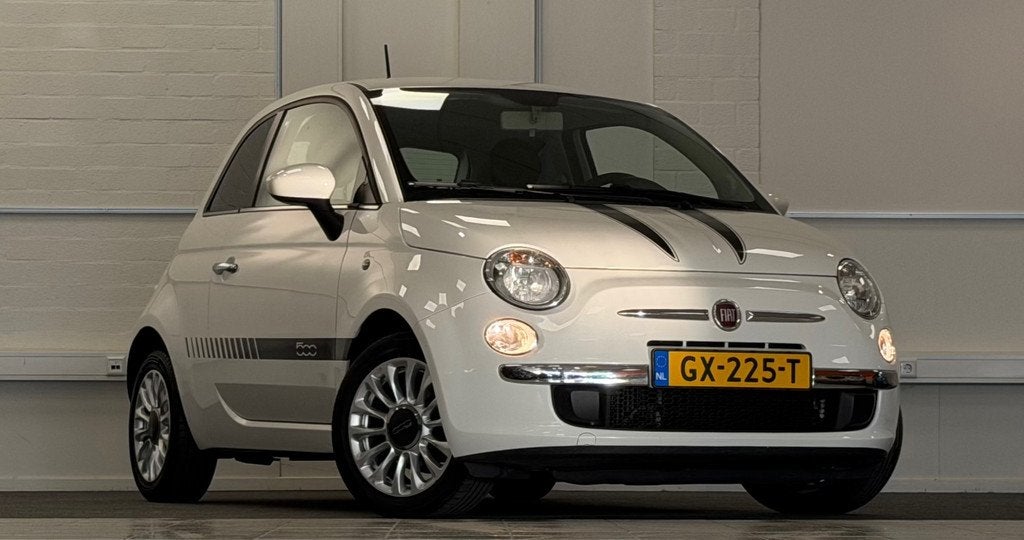 Fiat 500 0.9 TwinAir Turbo Easy Apple carplay Android auto 3, Voorwielaandrijving, Stof, Gebruikt, Origineel Nederlands