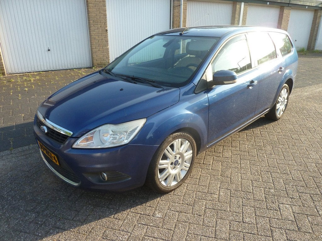 Ford Focus Wagon 1.8 Ghia Flexi Fuel, Auto's, Ford, Bedrijf, Te koop, Focus, ABS, Airbags, Airconditioning, Automatische klimaatregeling