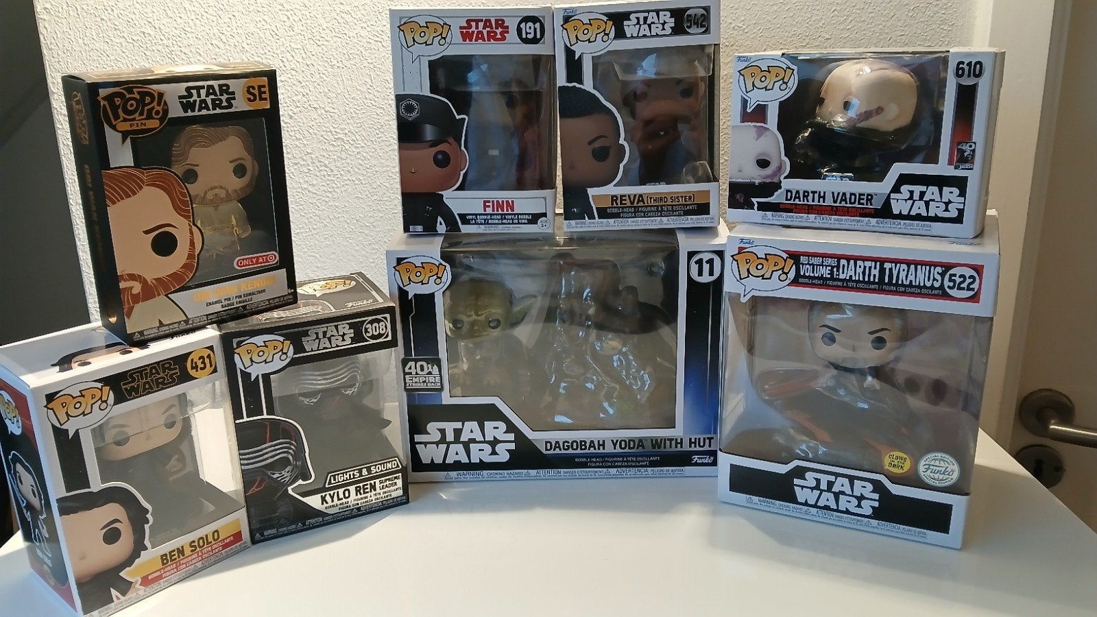 Star wars funko pops!!!, Ophalen of Verzenden, Nieuw