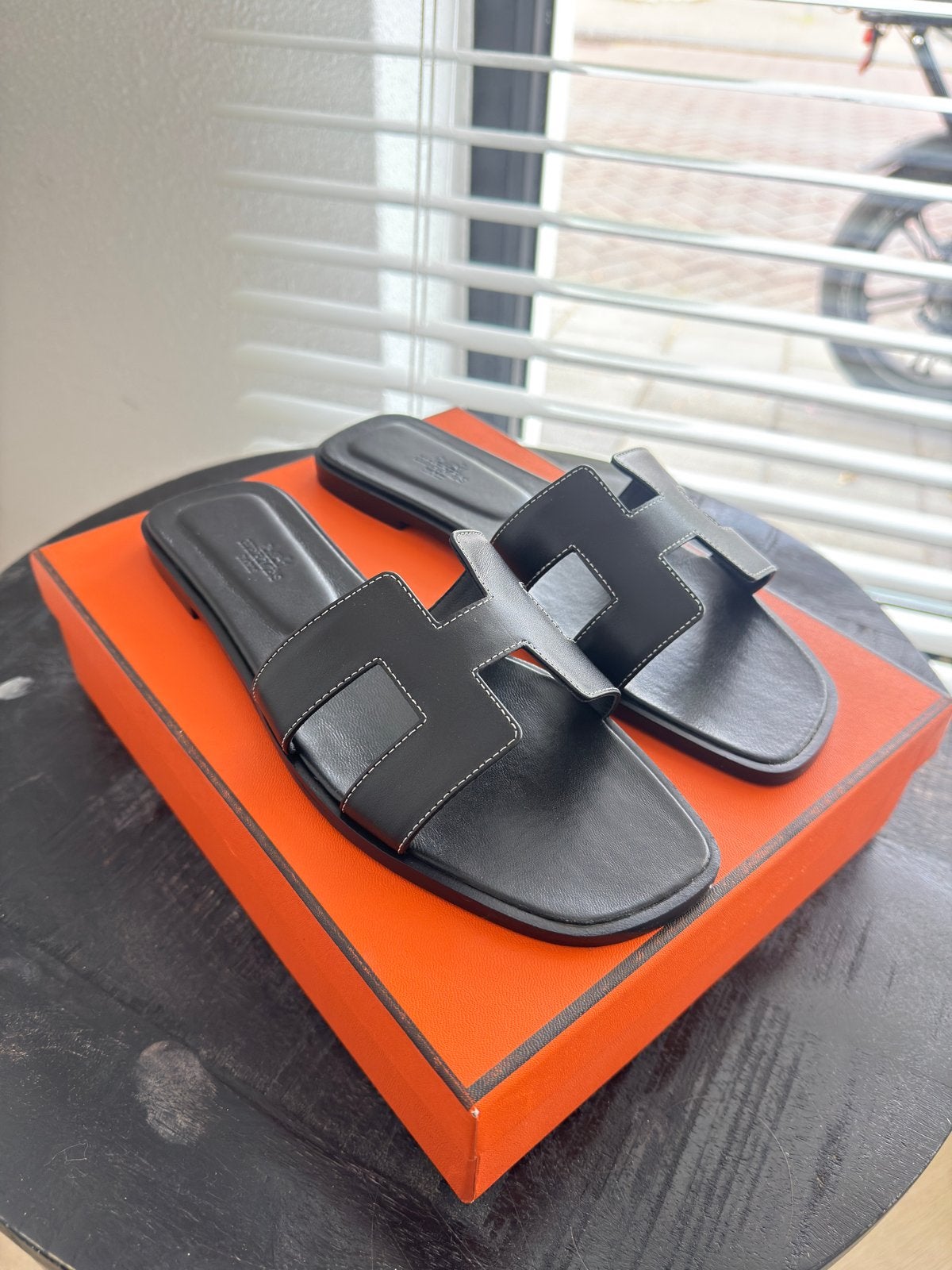 Hermès Oran Sandalen, Kleding | Dames, Schoenen, Ophalen, Zwart, Nieuw, Sandalen of Muiltjes