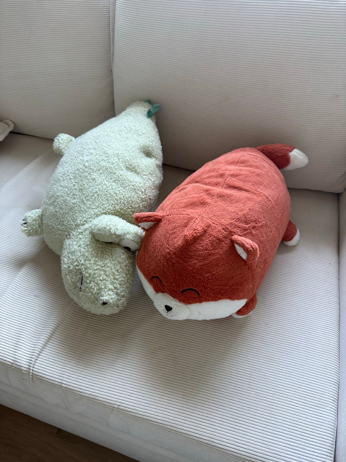 HEMA knuffels: Vos en Krokodil, Kinderen en Baby's, Speelgoed | Knuffels en Pluche, Zo goed als nieuw, Vos, Hema, Middelgroot (20 tot 80 cm)