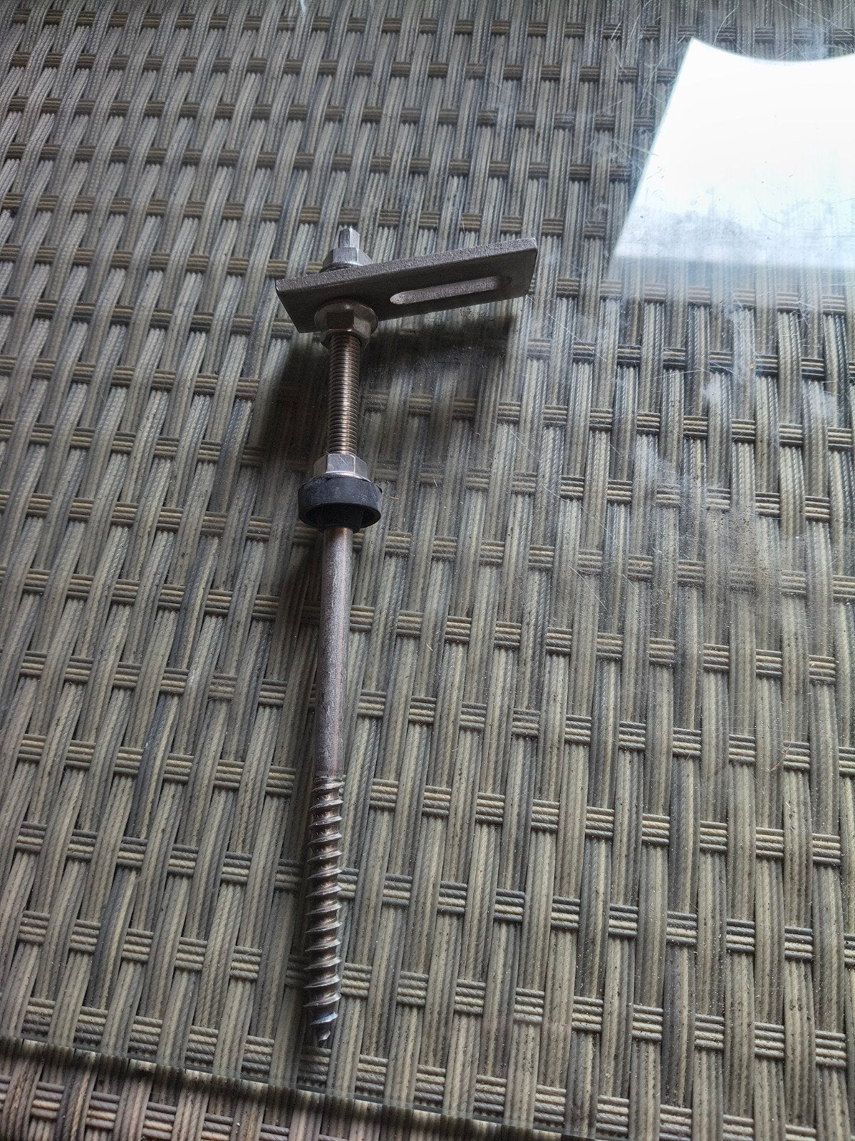stokschroeven m10x25 cm voor zonnepanelen, Ophalen of Verzenden