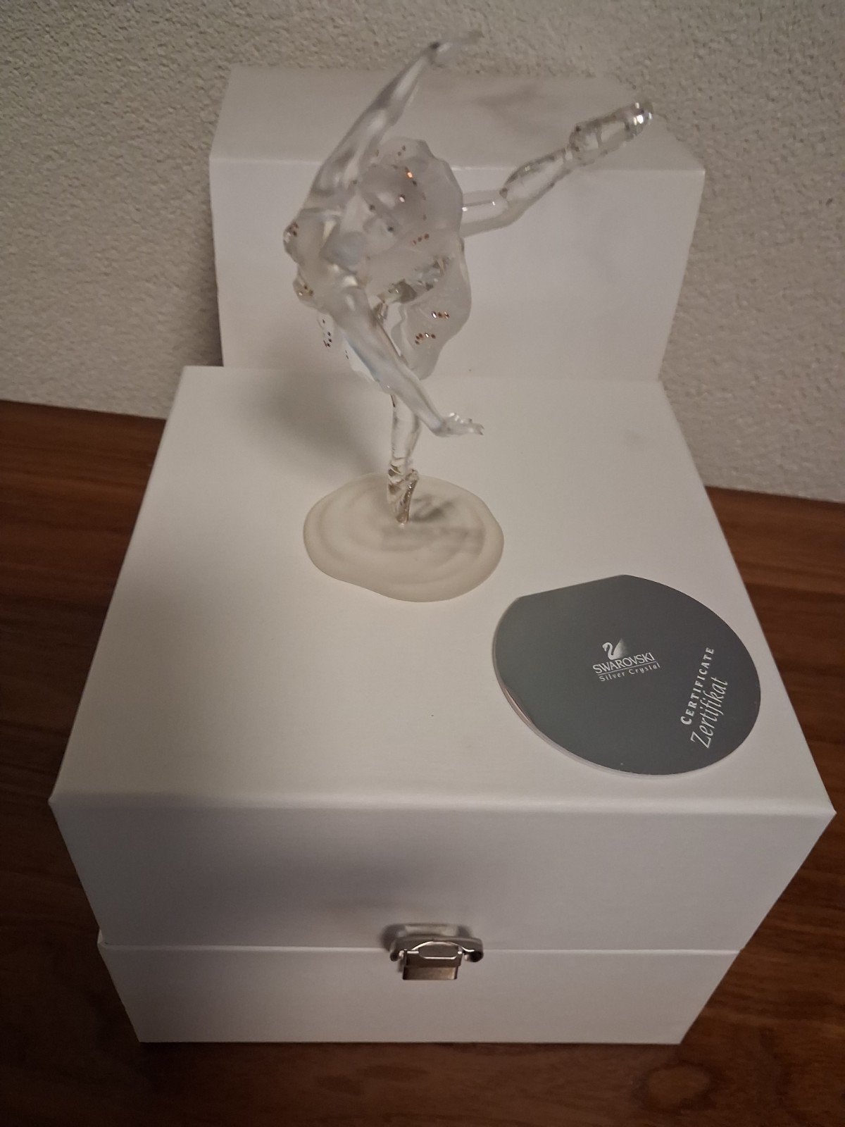 Swarovski Kristal Balerina Beeldje met Certificaat, Ophalen of Verzenden, Zo goed als nieuw, Figuurtje