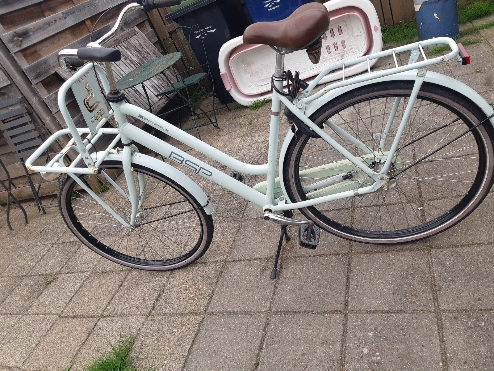 bsp metropolis dames  transport fiets, Fietsen en Brommers, 56 cm of meer, Ophalen, Gebruikt, Overige merken