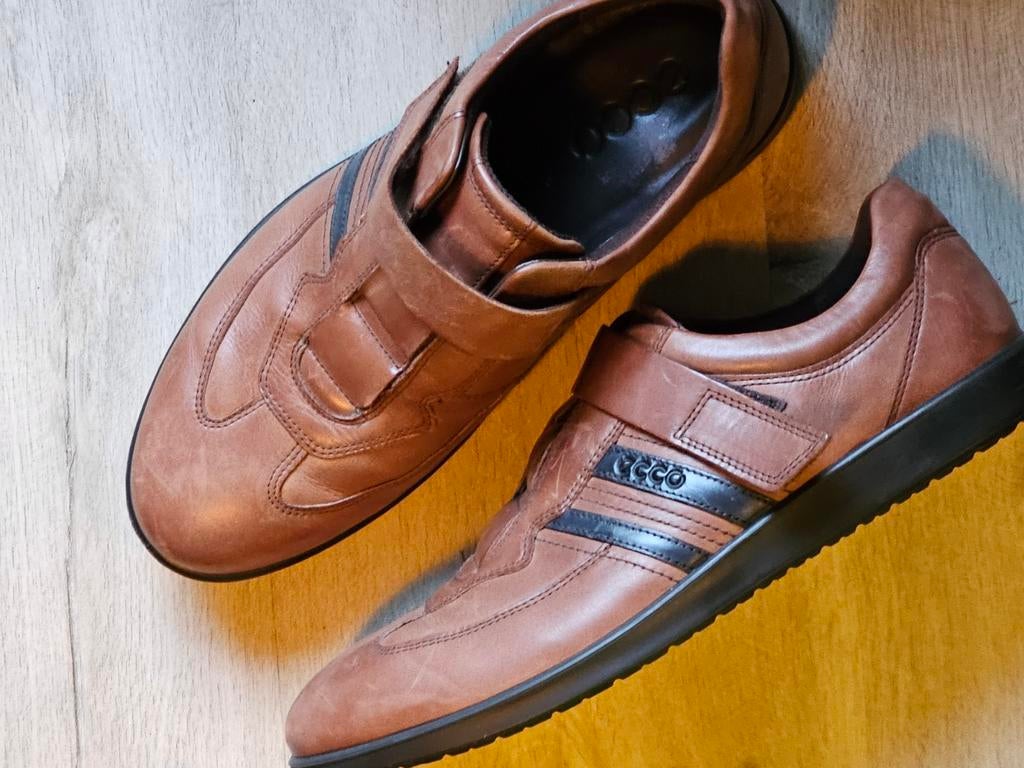 Gereserveerd Ecco Irving zomerschoenen maat 42, Ecco, Bruin, Ophalen of Verzenden, Sneakers of Gympen