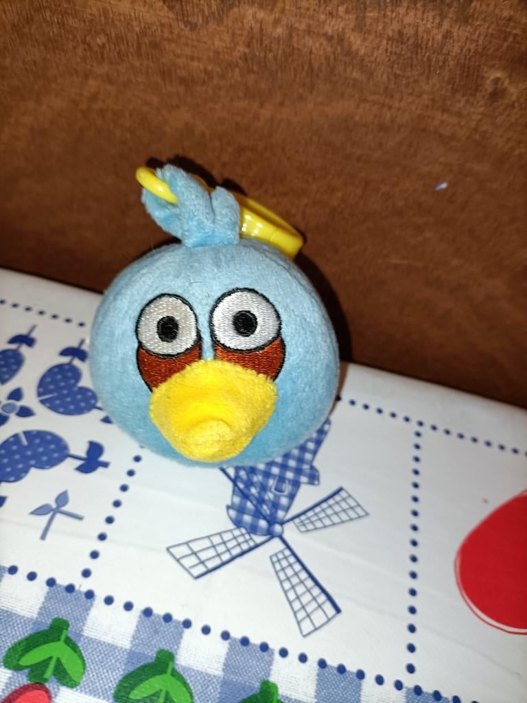 Angry Birds sleutelhanger knuffeltje, Ophalen of Verzenden, Zo goed als nieuw