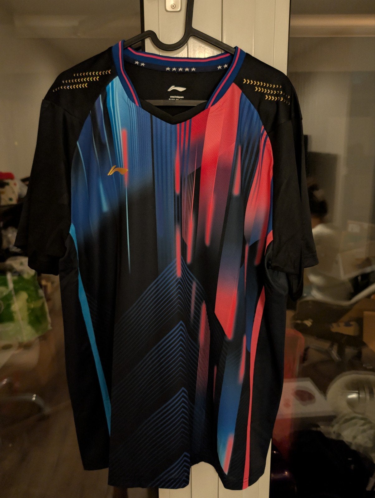 LI Ning table tennis jersey, Sport en Fitness, Tafeltennis, Ophalen of Verzenden, Net, Batje(s) of Balletje(s)