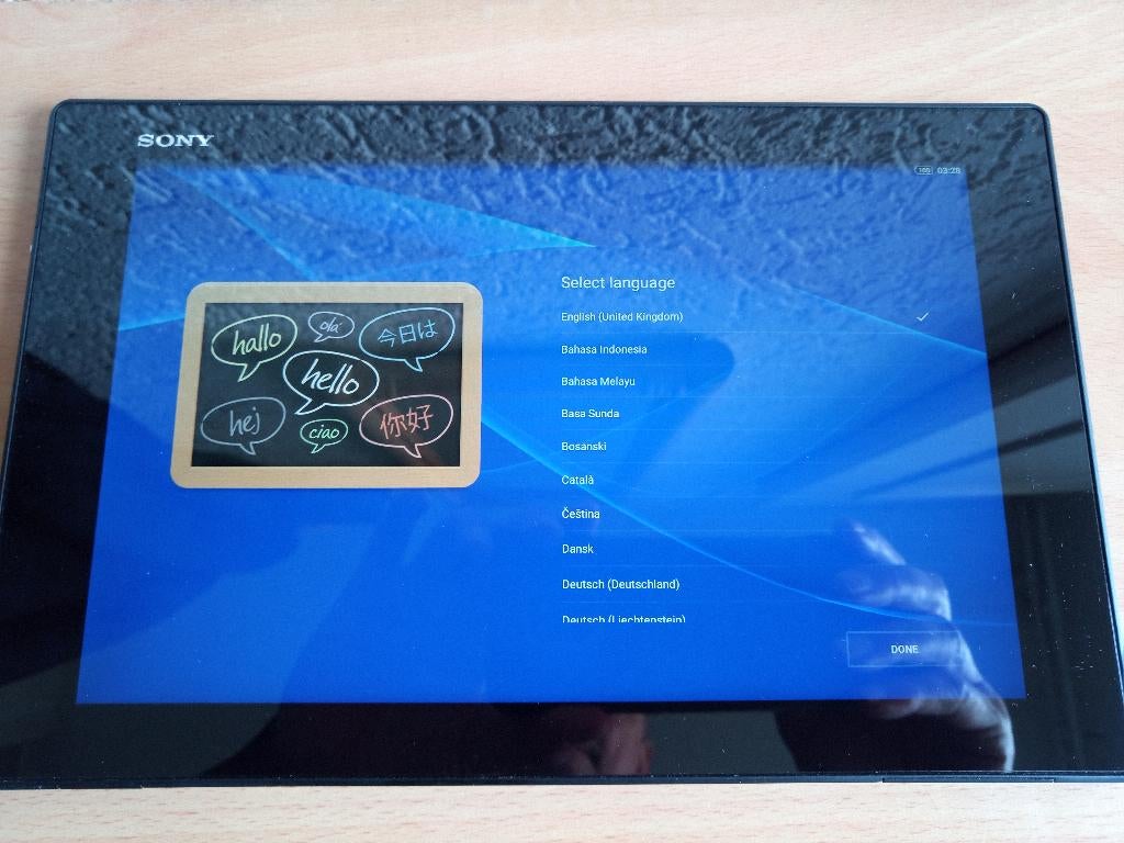 Sony  Xperia Z Tablet 16GB 10 Inch (krasvrij scherm) €50,00, Computers en Software, Android Tablets, 10 inch, Gebruikt, SGP-311
