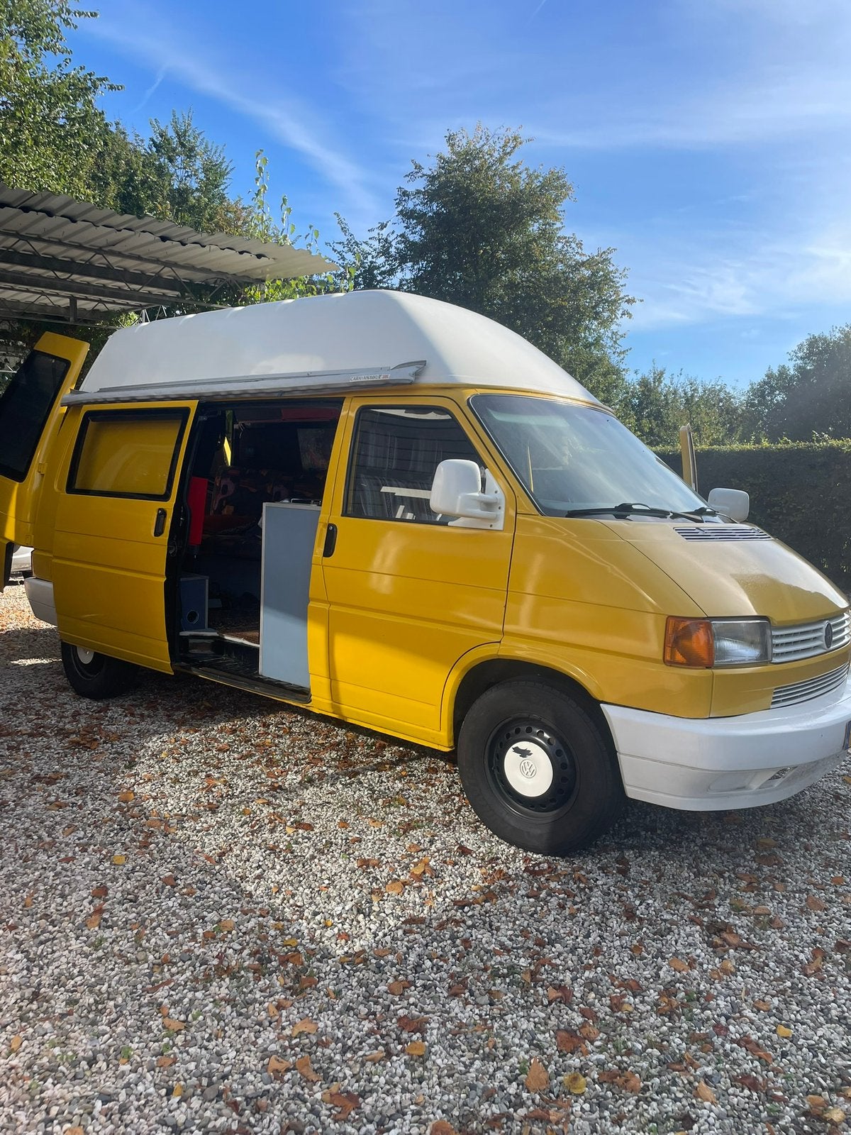 Fraaie VW T4 Transporter aac Benzine 2l motor 1995. Bel. 60€, Buscamper of Camperbus, Volkswagen, Particulier, Benzine
