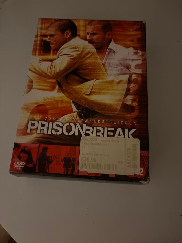 Prison Break - Het Complete Tweede Seizoen DVD Boxset, Gebruikt, Boxset, Ophalen of Verzenden, Actie en Avontuur