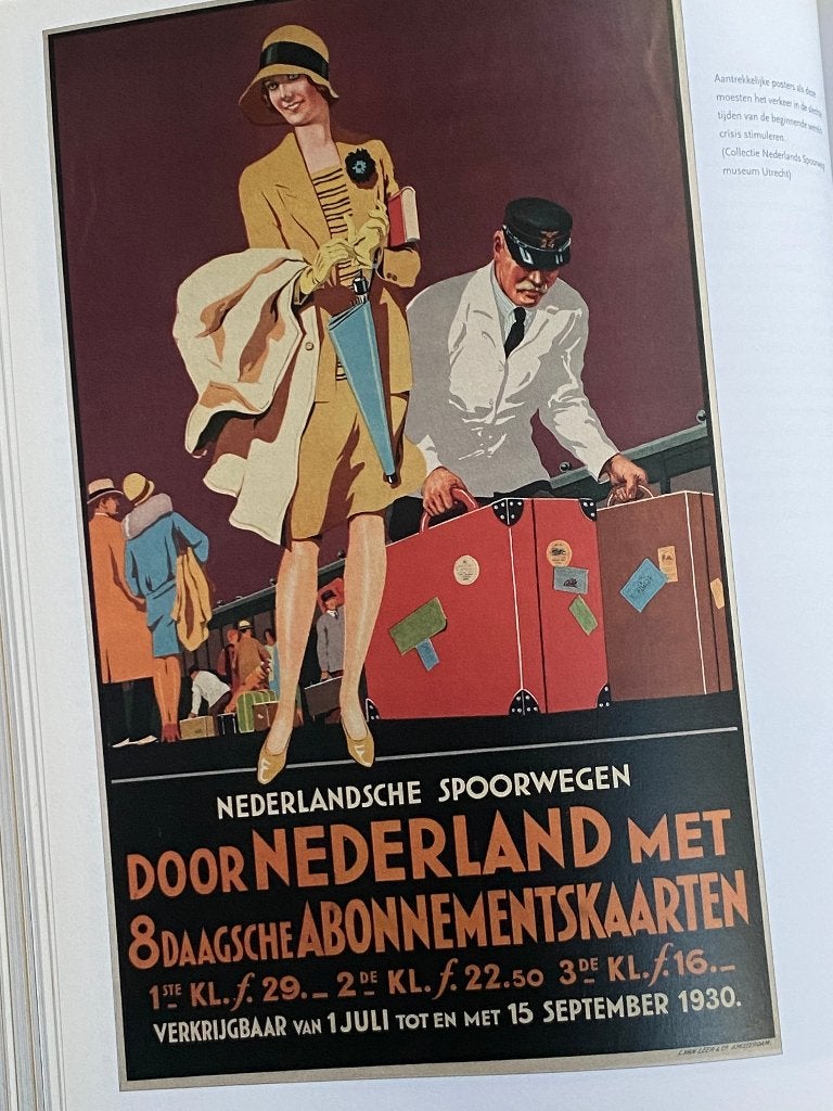 Spoorwegen in Nederland. Van 1834 tot nu, Verzamelen, Ophalen of Verzenden, Zo goed als nieuw, Trein, Boek of Tijdschrift