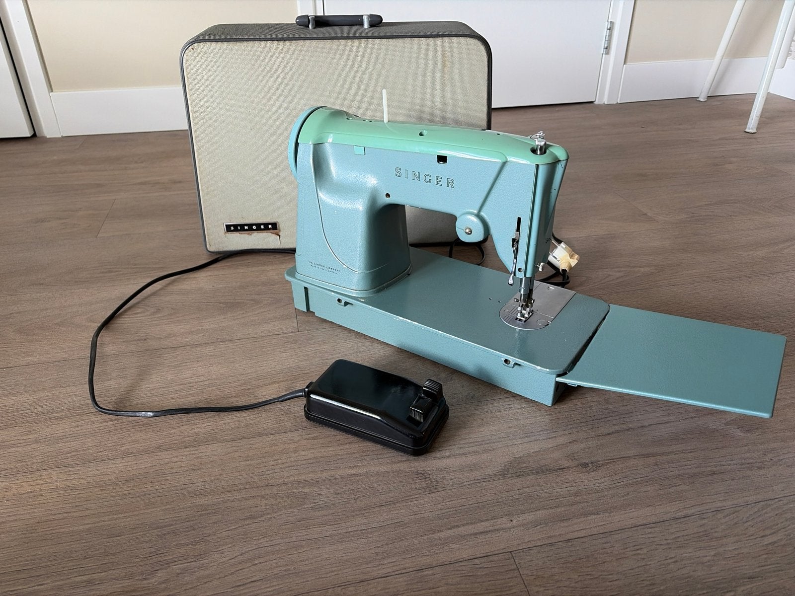 Vintage Singer Naaimachine - Werkt nog goed!, Ophalen of Verzenden