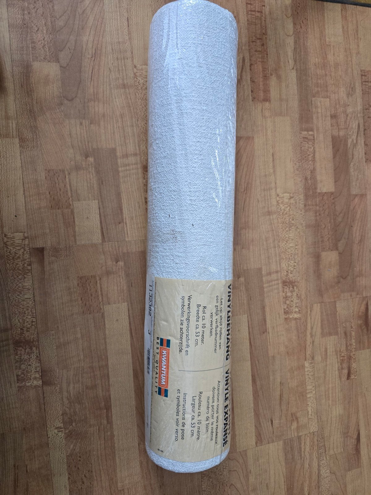 Kwantum Vinylbehang - Opgeschuimd - 10 meter, Ophalen, Overige merken, Structuur, Modern