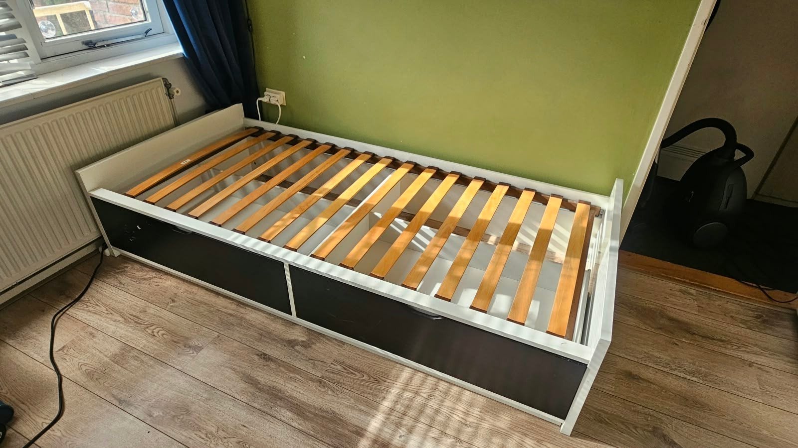 Ikea flaxa bed 90x200cm, Ophalen, Gebruikt, 90 cm, Eenpersoons