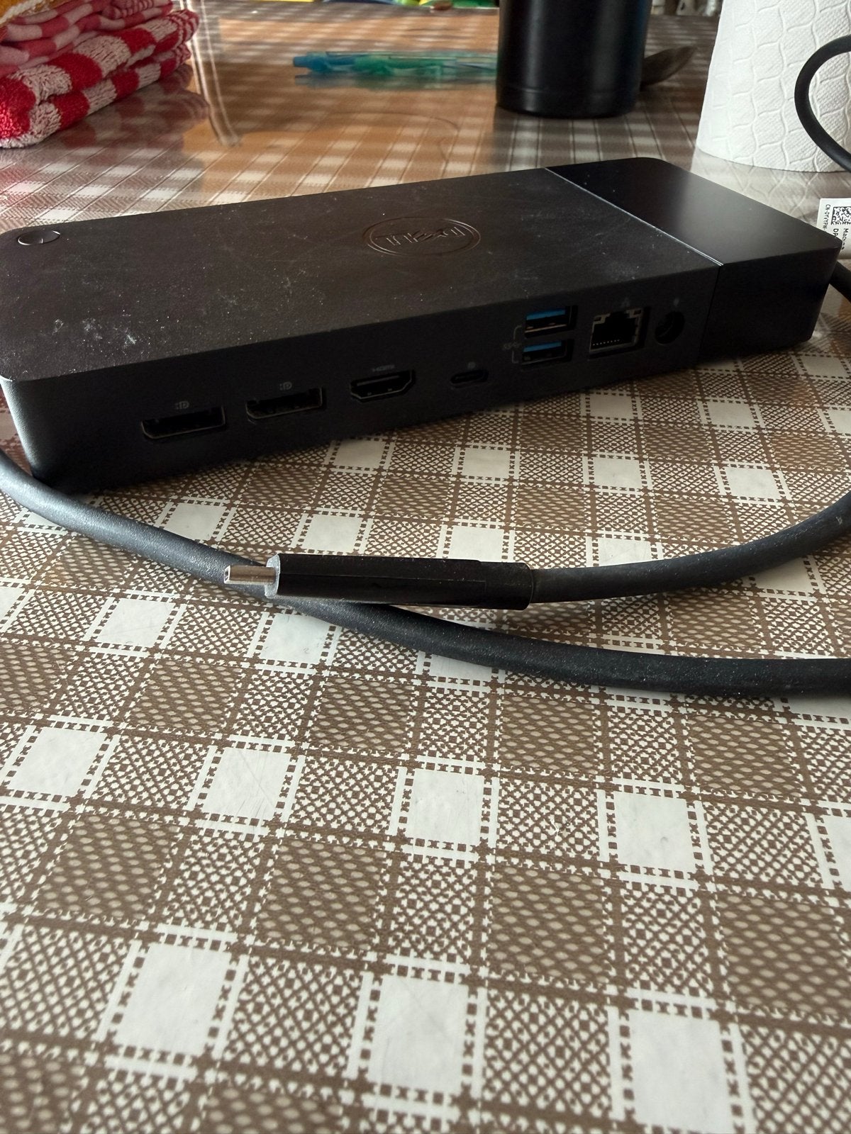 Dell WD19 Docking Station met 130W Adapter, Ophalen, Gebruikt, Docking station, Laptop