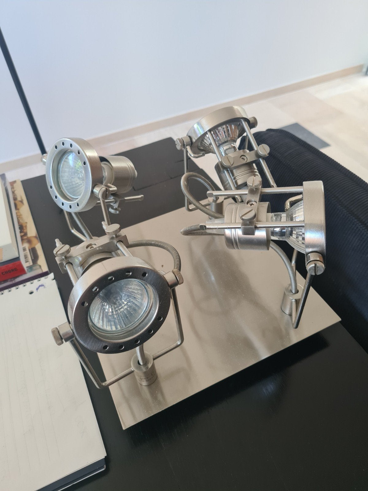 Philips spotlamp - plafond montage, Huis en Inrichting, Lampen | Overige, Gebruikt, Zilver, Verstelbaar, Ophalen