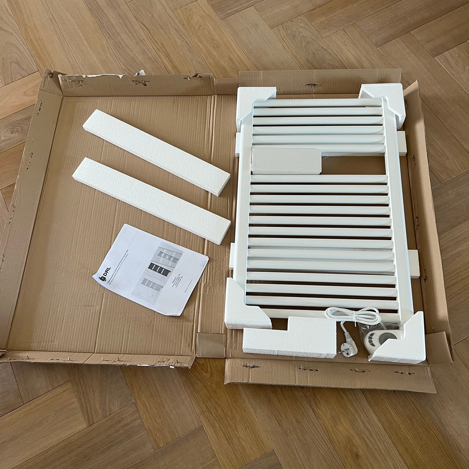 DRL Claudia Elektrische Radiator ECO 500W - Nieuw in doos, Ophalen, 30 tot 80 cm, 500 tot 800 watt, Radiator