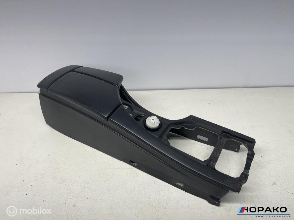 Armsteun zwart leder BMW 5 serie E60 E61 | 51167034086, Gebruikt, Einsteinlaan 5 rijswijk, Bmw, Ophalen of Verzenden