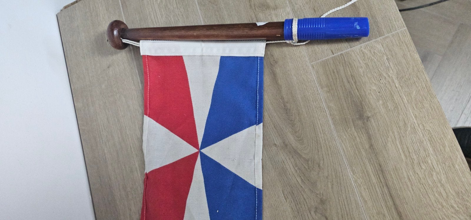 antieke boot vlaggen met stok, Ophalen of Verzenden