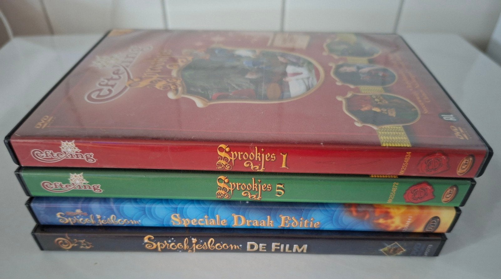 Efteling DVD collectie: Sprookjes en Sprookjesboom films, Ophalen of Verzenden, Gebruikt