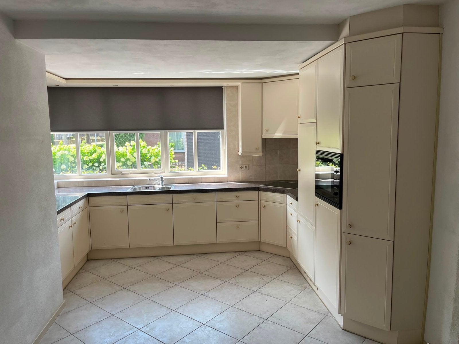U-vormige keuken met Miele, Inventum, Siemens apparatuur, Huis en Inrichting, Keuken | Complete keukens, Ophalen, Gebruikt, U-keuken