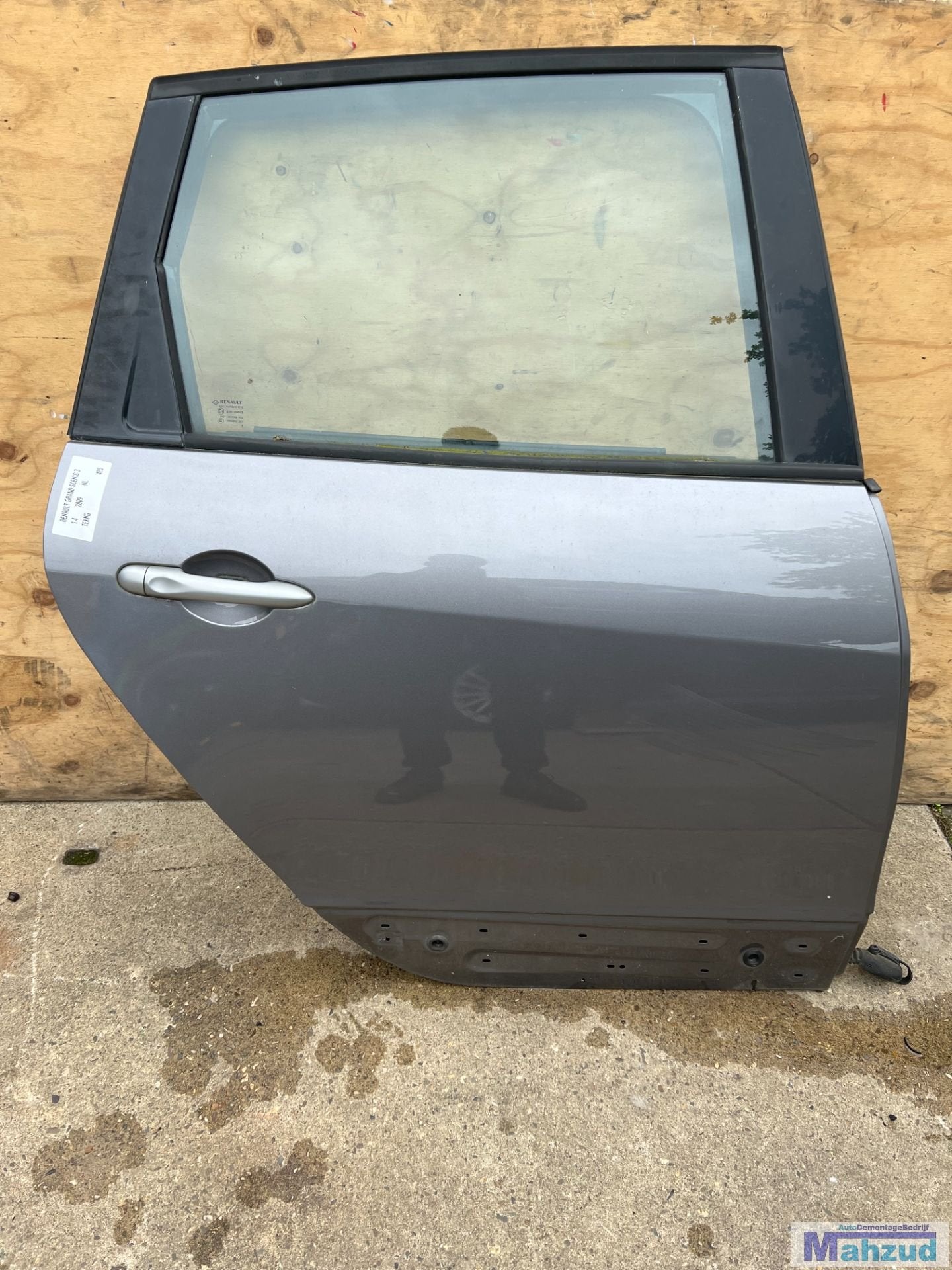 RENAULT GRAND SCENIC 3 GRIJS TEKNG rechts achter deur 2009-2, Renault Group, Gebruikt, Contact.group@renault.com, Achter