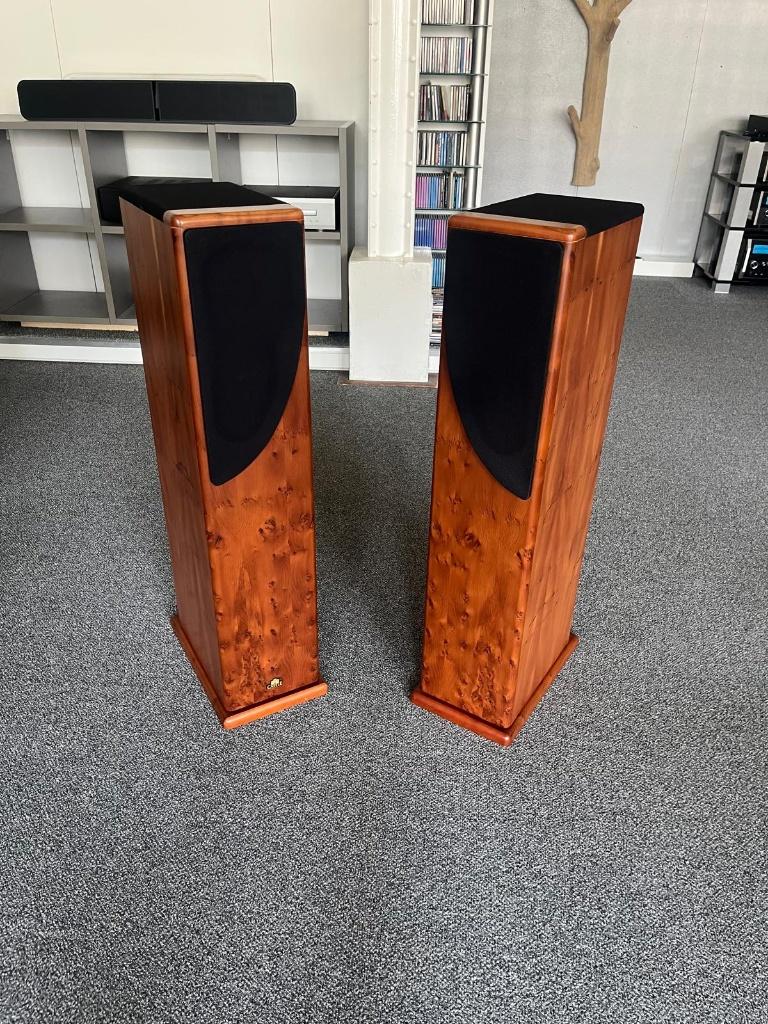 Caste Harlech luidsprekers, Audio, Tv en Foto, Luidsprekers, Gebruikt, 120 watt of meer, Front, Rear of Stereo speakers, Ophalen