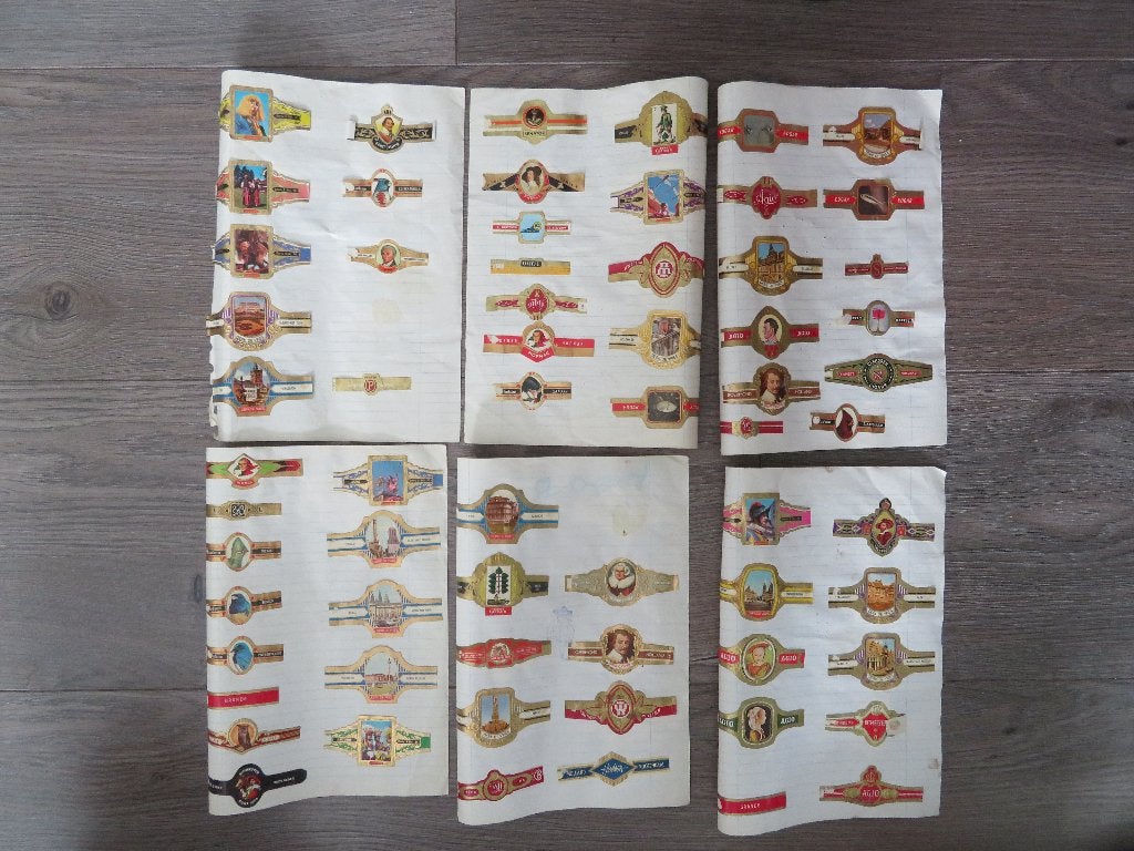 collectie sigarenbandjes (circa 250 stuks), Verzamelen, Rookartikelen, Aanstekers en Luciferdoosjes, Ophalen of Verzenden, Gebruikt