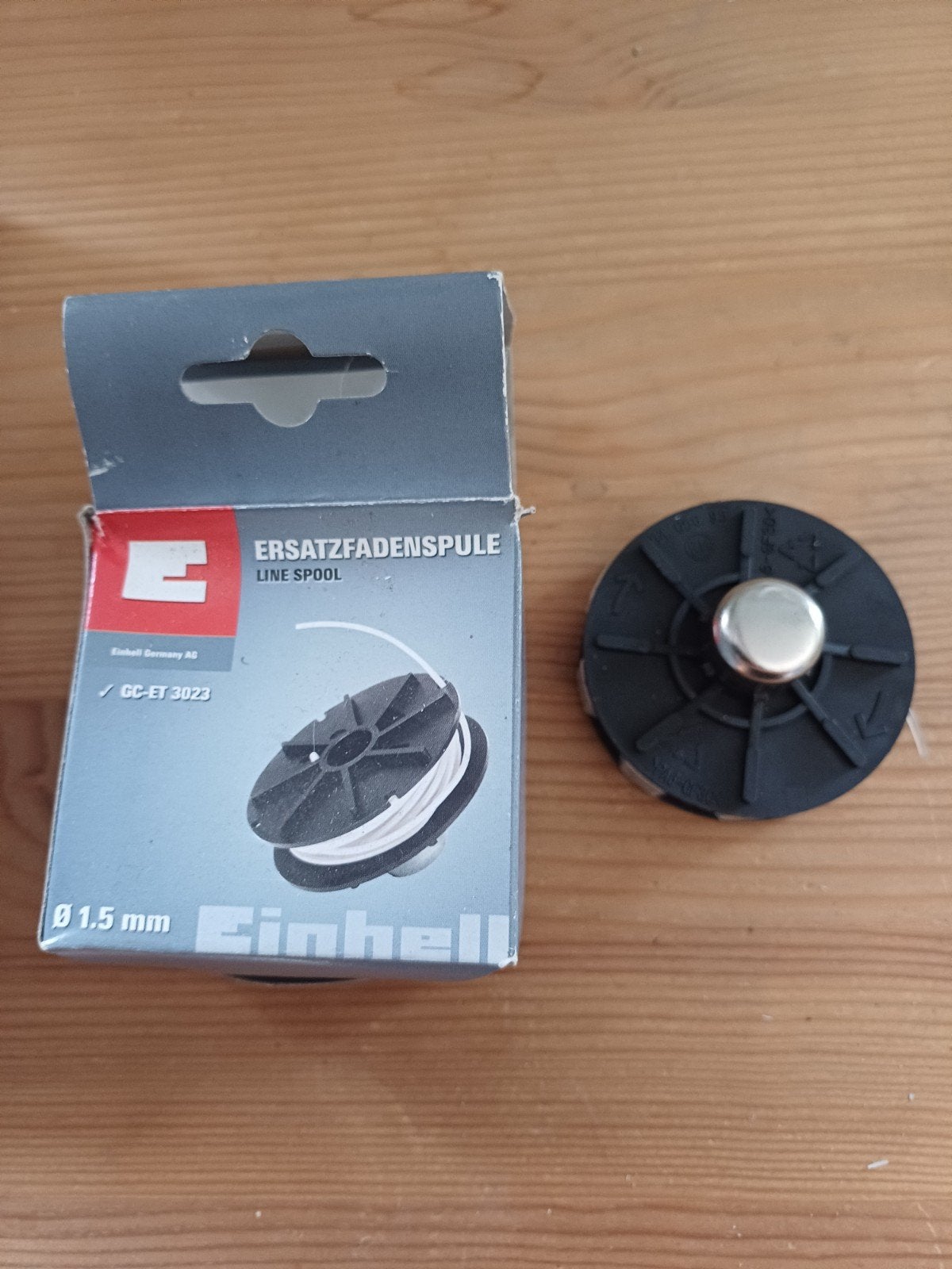 Einhell Ersatzfadenspule 1.5mm voor grastrimmer, Ophalen of Verzenden, Nieuw, Elektrisch