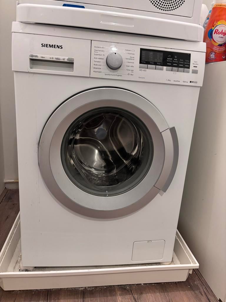 Siemens iQdrive WM14Q474NL/06 Wasmachine 8kg, Ophalen, 1200 tot 1600 toeren, Gebruikt, 8 tot 10 kg
