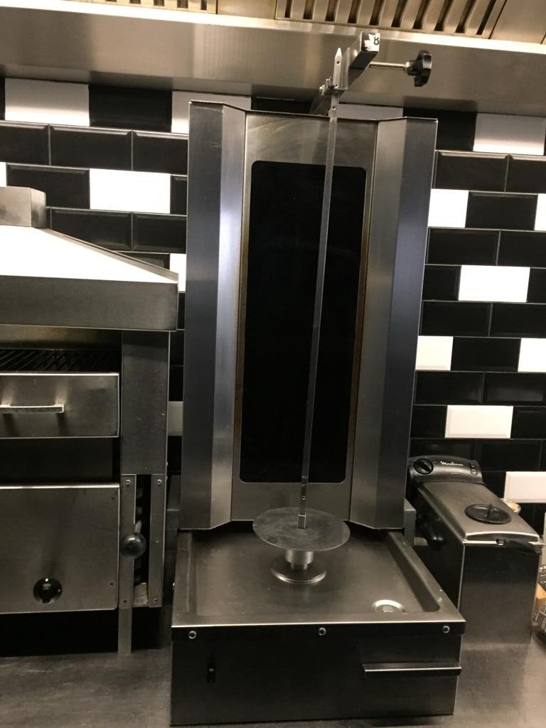 Professionele Döner Kebab Grill - Gebruikt, Ophalen, Gebruikt