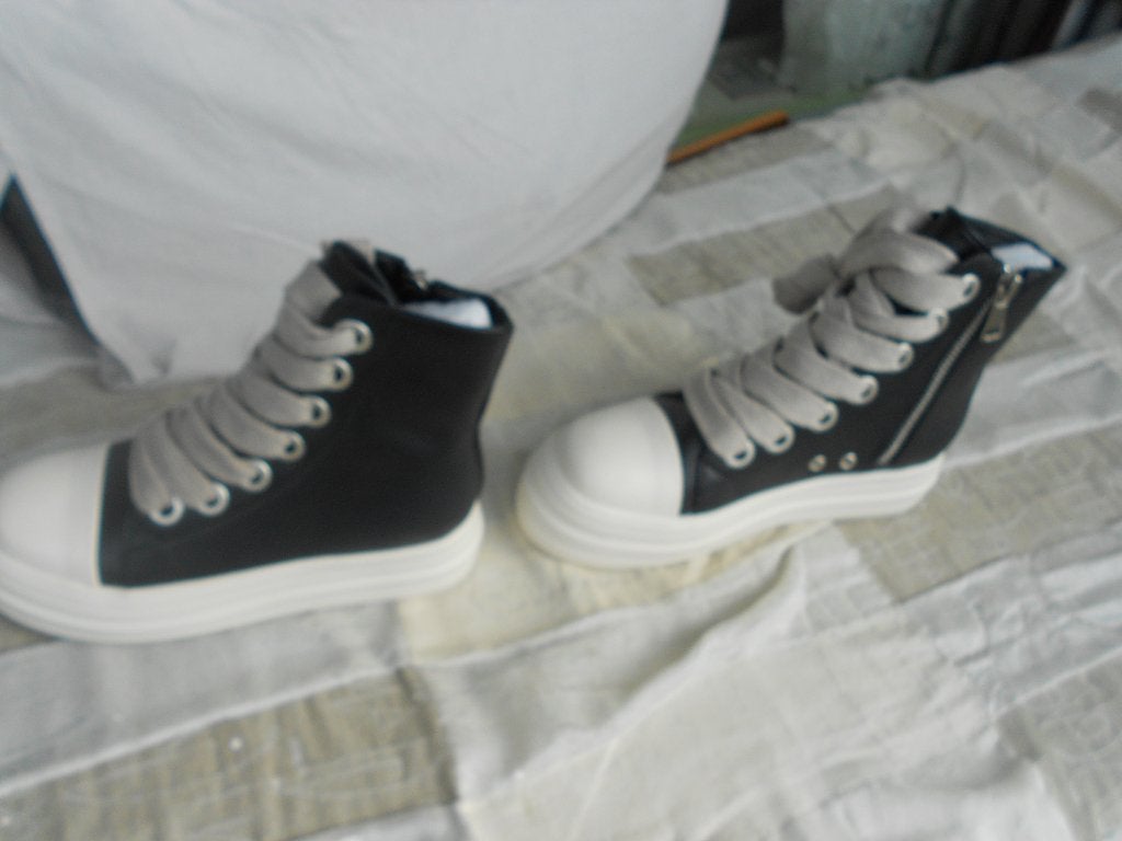Dames laarsjes met rits en stoere veters, kleur zwart mt 41., Kleding | Dames, Schoenen, Ophalen, Zwart, Merkloos, Sneakers of Gympen