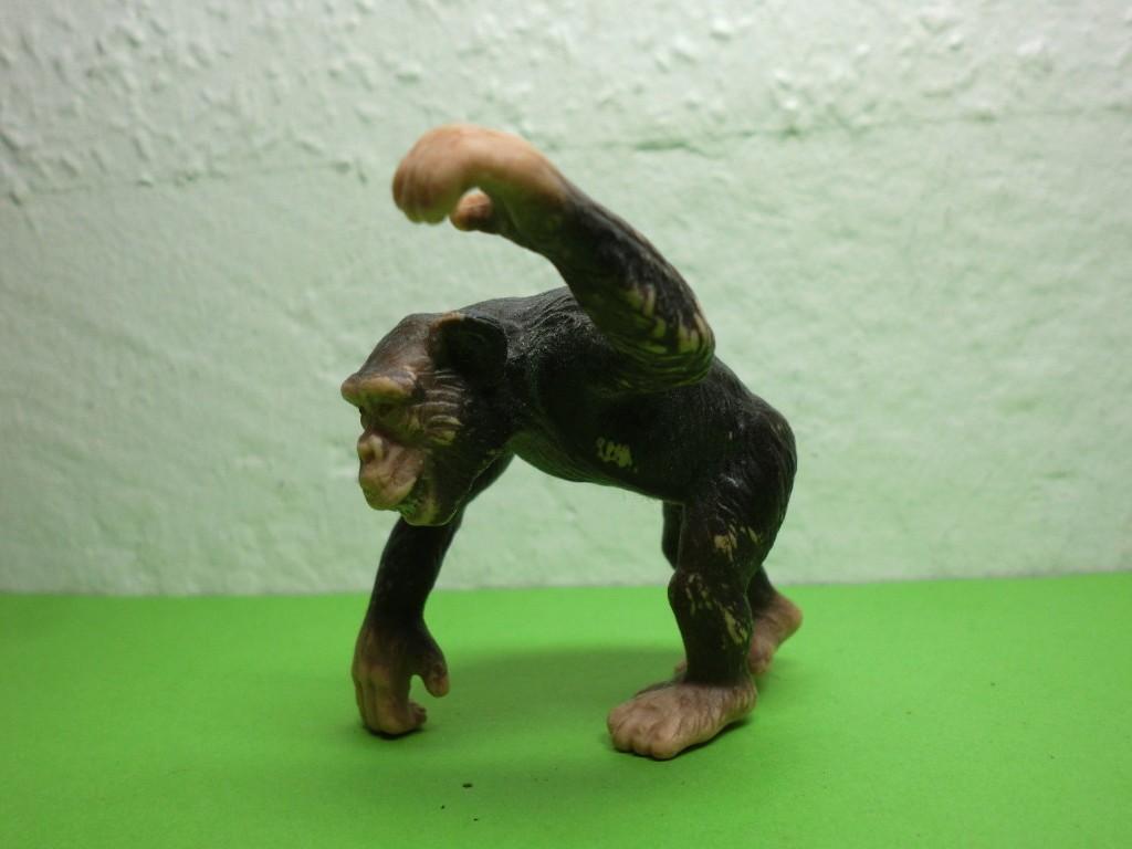 Schleich 14095 chimpansee, dierfiguur, Ophalen of Verzenden, Gebruikt, Wild dier, Beeldje of Figuurtje