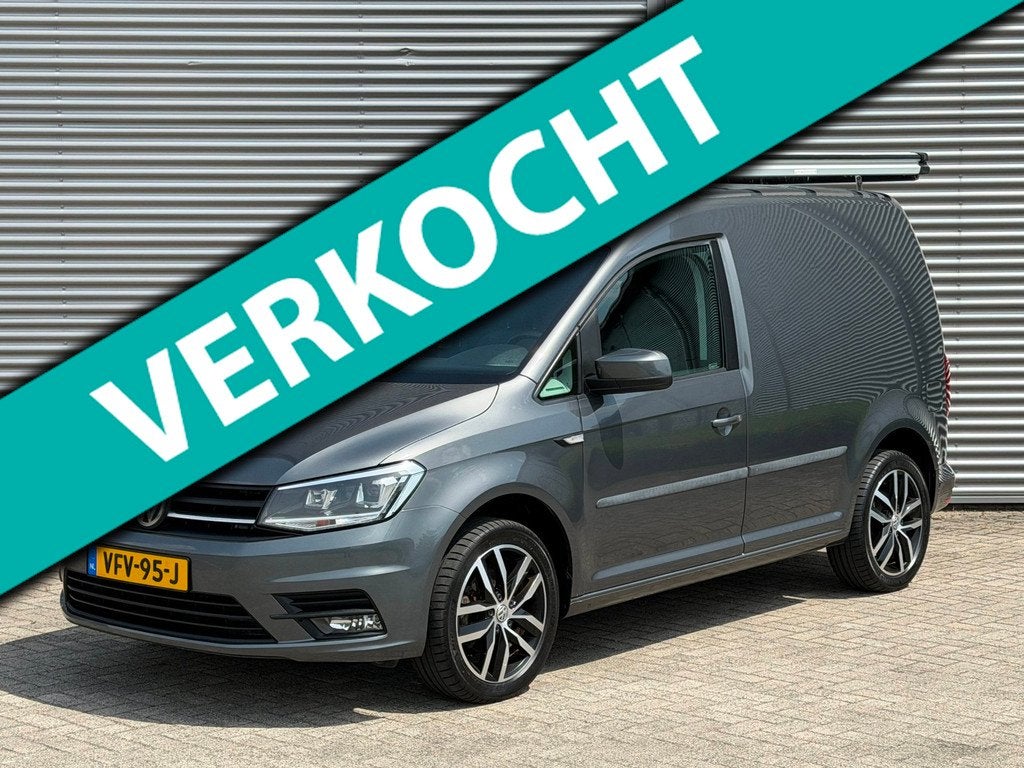 Volkswagen Caddy 2.0 TDI L1H1 C-Edition Airco/ Navi/ Cruise/, Stof, Gebruikt, 4 cilinders, Volkswagen