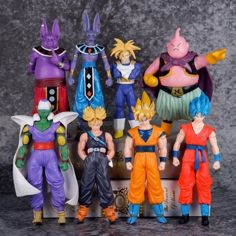 Dragonball Z collectors figuren set 8 stuks (13-16cm), Ophalen of Verzenden, Nieuw